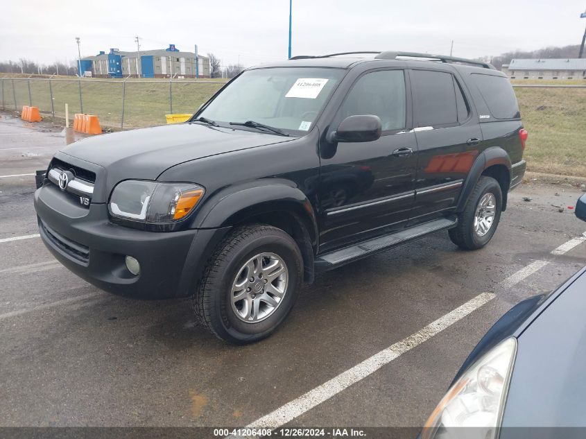 2005 Toyota Sequoia Limited V8 VIN: 5TDZT38A25S239471 Lot: 41206408