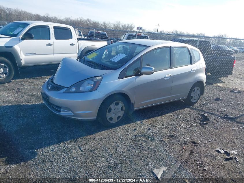 2013 Honda Fit VIN: JHMGE8H35DC010457 Lot: 41206439