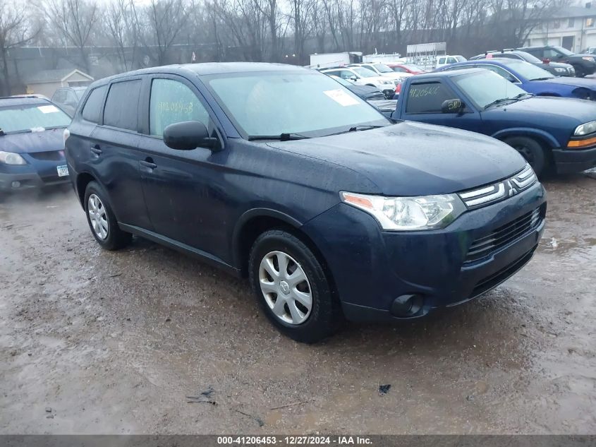 2014 Mitsubishi Outlander Es VIN: JA4AD2A37EZ003214 Lot: 41206453