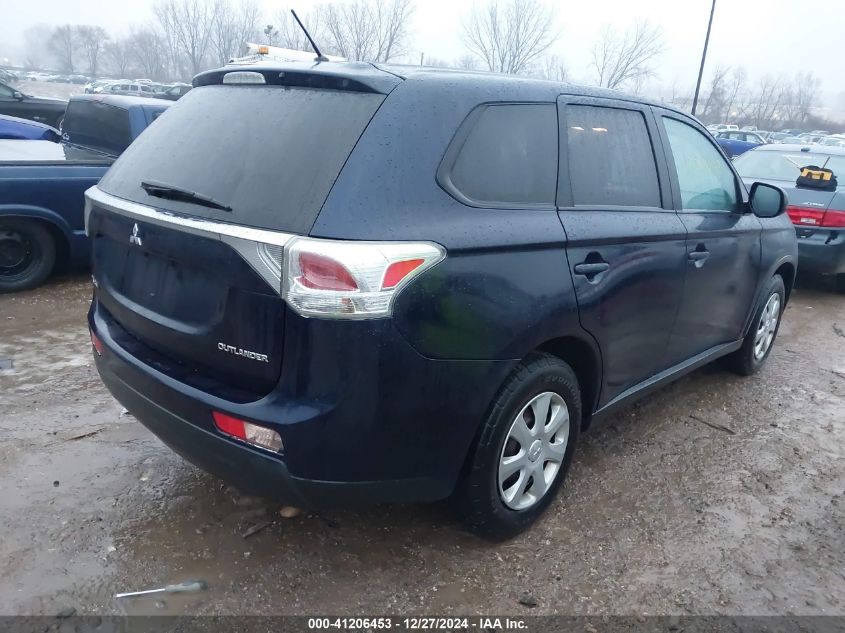 2014 Mitsubishi Outlander Es VIN: JA4AD2A37EZ003214 Lot: 41206453