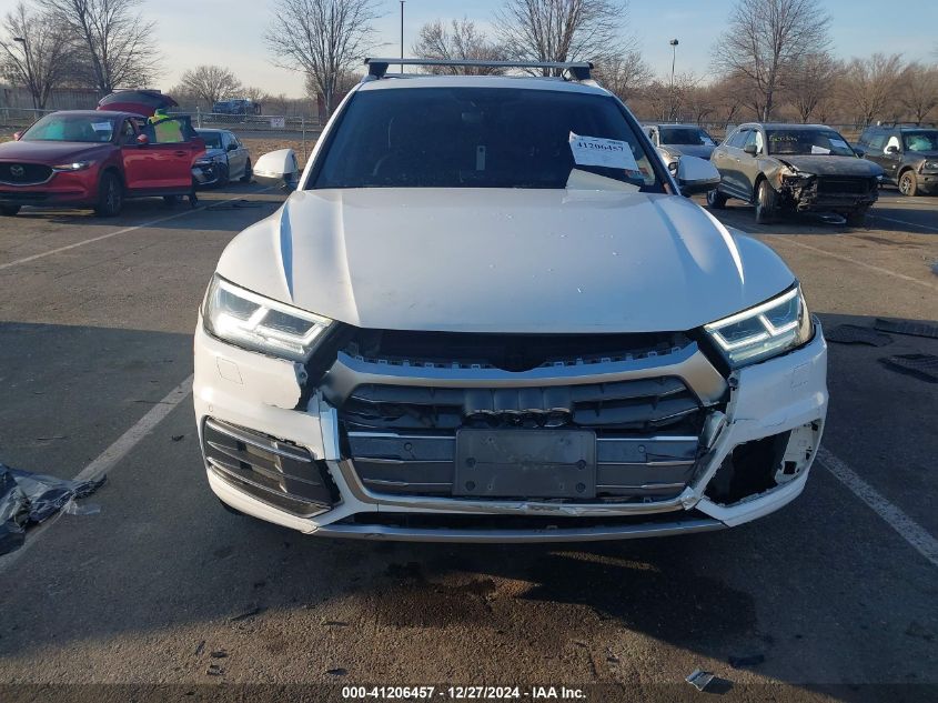 2018 Audi Q5 2.0T Premium/2.0T Tech Premium VIN: WA1BNAFY0J2087167 Lot: 41206457