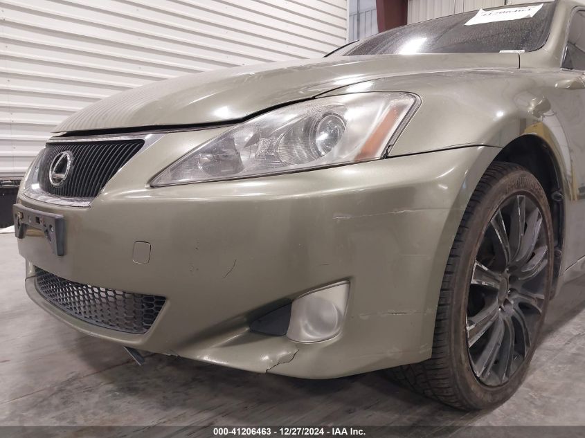 2006 Lexus Is 250 VIN: JTHCK262562000485 Lot: 41206463