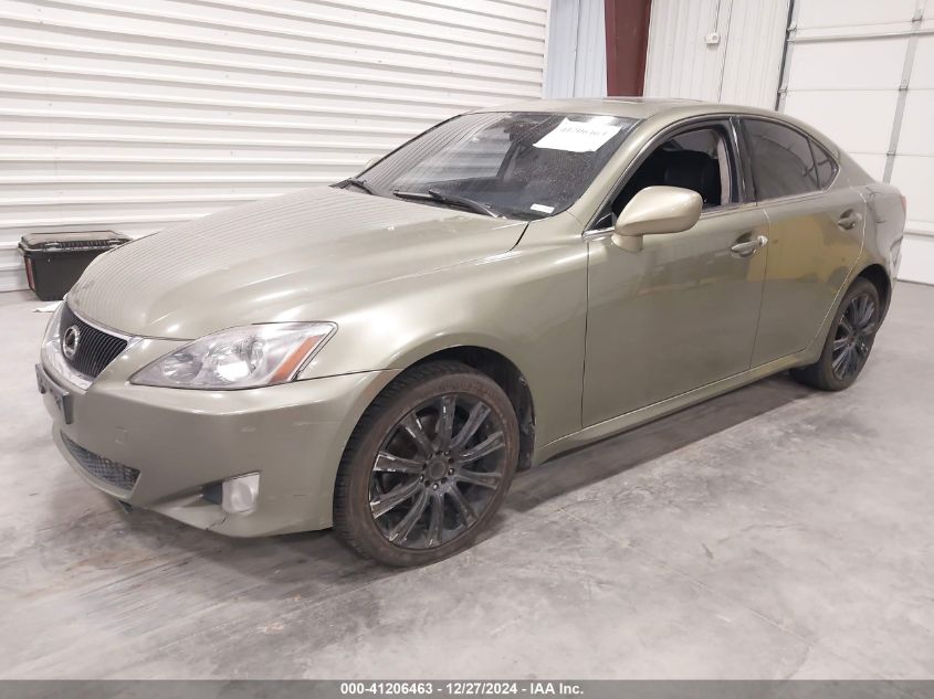 2006 Lexus Is 250 VIN: JTHCK262562000485 Lot: 41206463