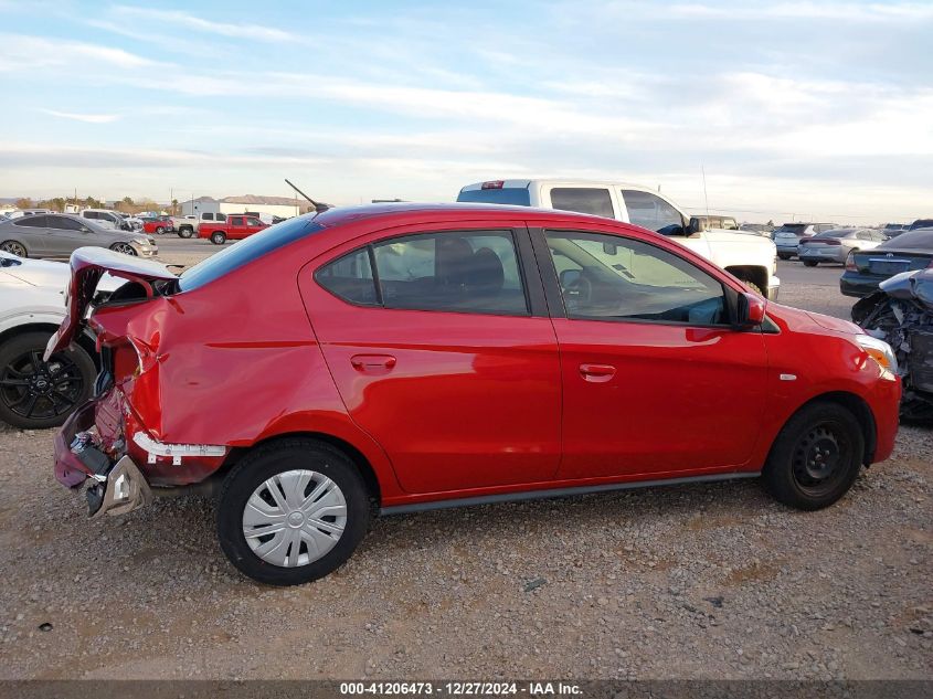 2020 Mitsubishi Mirage G4 Es VIN: ML32F3FJ1LHF05985 Lot: 41206473