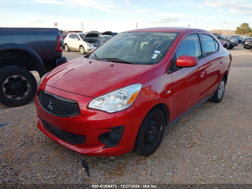 2020 Mitsubishi Mirage G4 Es VIN: ML32F3FJ1LHF05985 Lot: 41206473