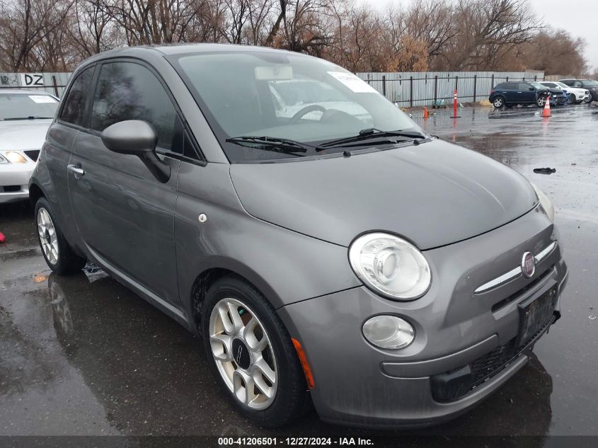 2012 Fiat 500 Pop VIN: 3C3CFFAR3CT124514 Lot: 41206501