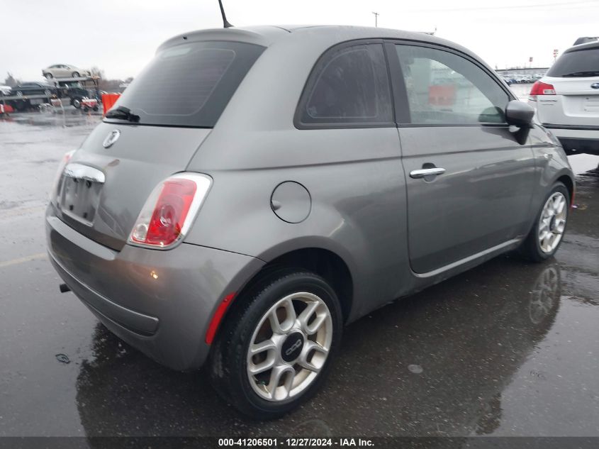 2012 Fiat 500 Pop VIN: 3C3CFFAR3CT124514 Lot: 41206501