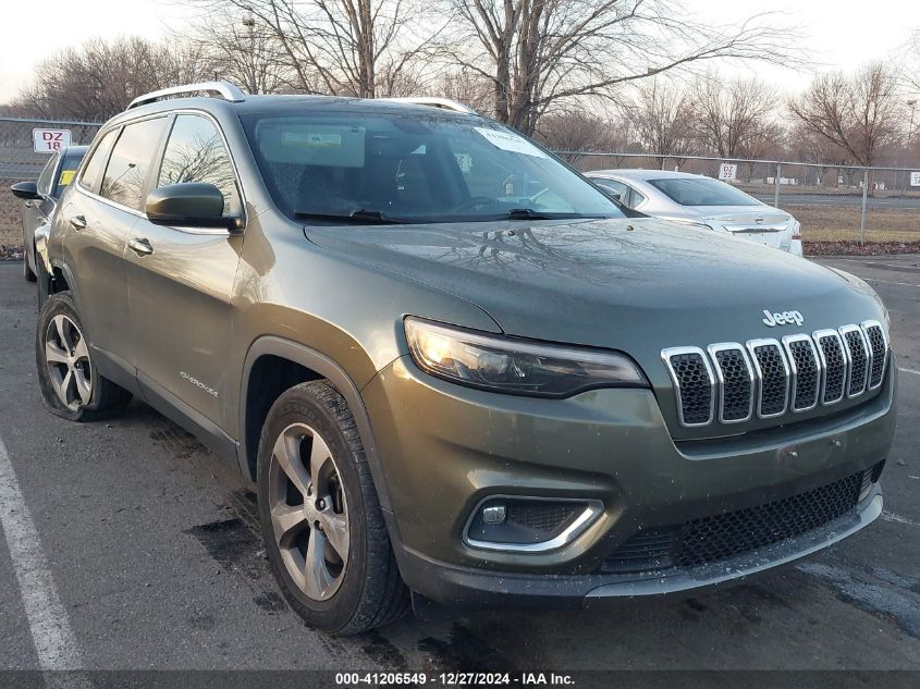 2020 Jeep Cherokee Limited 4X4 VIN: 1C4PJMDX6LD504303 Lot: 41206549