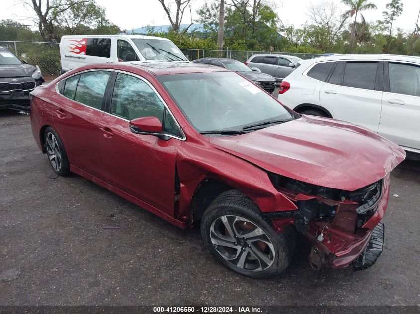 2022 Subaru Legacy Limited VIN: 4S3BWAN64N3027945 Lot: 41206550