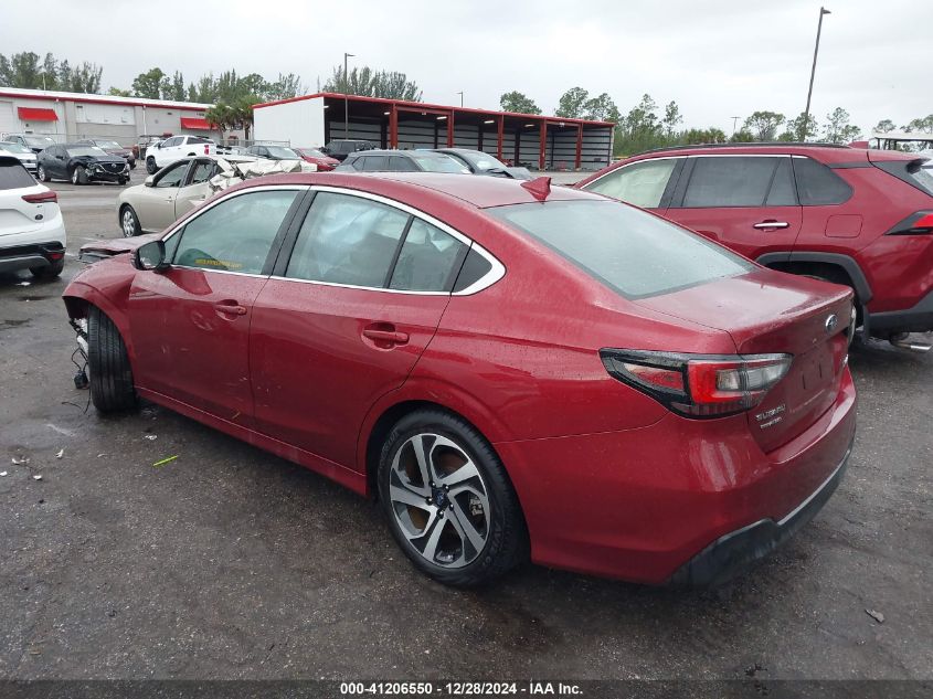 2022 Subaru Legacy Limited VIN: 4S3BWAN64N3027945 Lot: 41206550