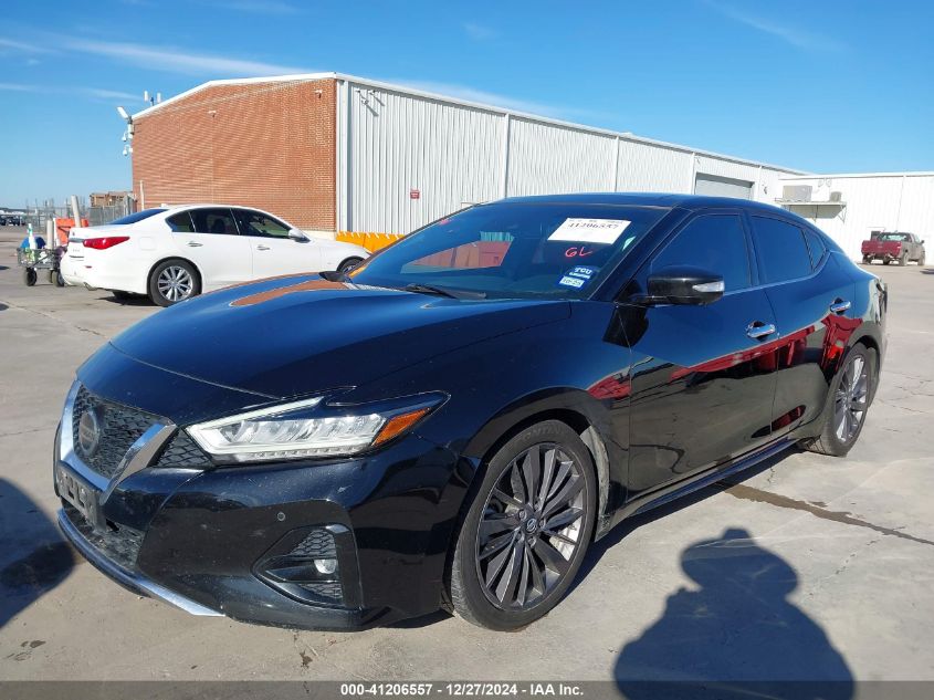 2019 Nissan Maxima 3.5 Platinum/3.5 S/3.5 Sl/3.5 Sr/3.5 Sv VIN: 1N4AA6AV3K0382631 Lot: 41206557