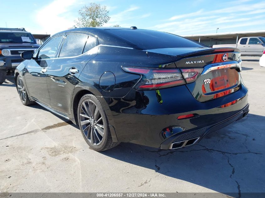 2019 Nissan Maxima 3.5 Platinum/3.5 S/3.5 Sl/3.5 Sr/3.5 Sv VIN: 1N4AA6AV3K0382631 Lot: 41206557