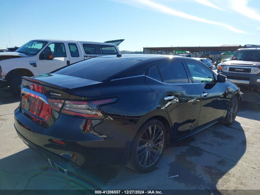 2019 Nissan Maxima 3.5 Platinum/3.5 S/3.5 Sl/3.5 Sr/3.5 Sv VIN: 1N4AA6AV3K0382631 Lot: 41206557