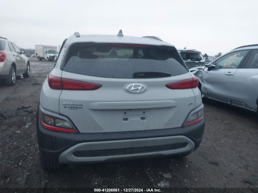 2023 Hyundai Kona Sel VIN: KM8K6CAB2PU062006 Lot: 41206561