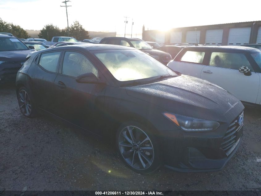 2019 Hyundai Veloster 2.0 Premium VIN: KMHTG6AF3KU013055 Lot: 41206611