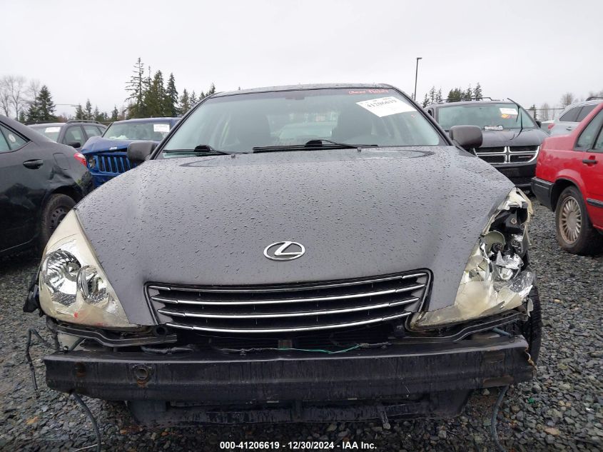 2004 Lexus Es 330 VIN: JTHBA30G145055679 Lot: 41206619