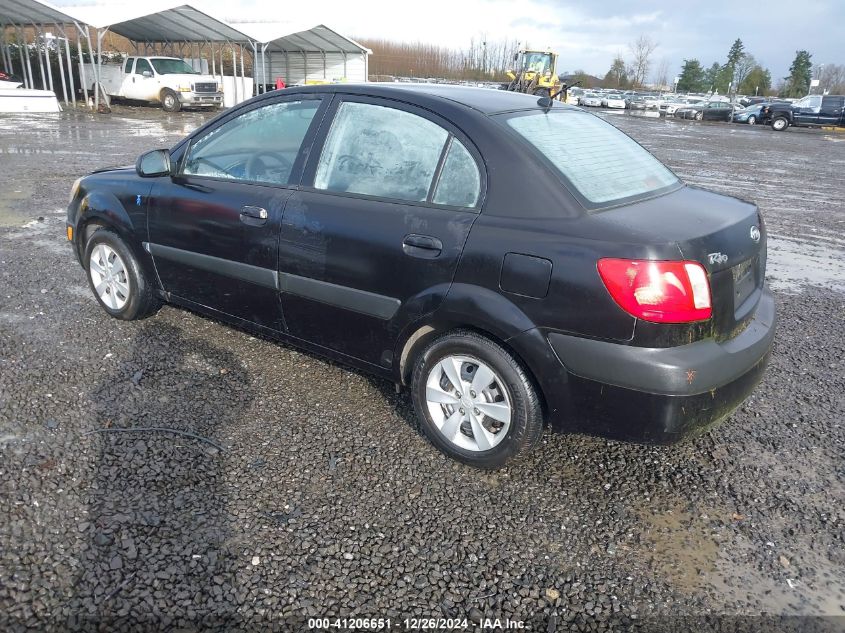 2008 Kia Rio Lx VIN: KNADE123386427193 Lot: 41206651