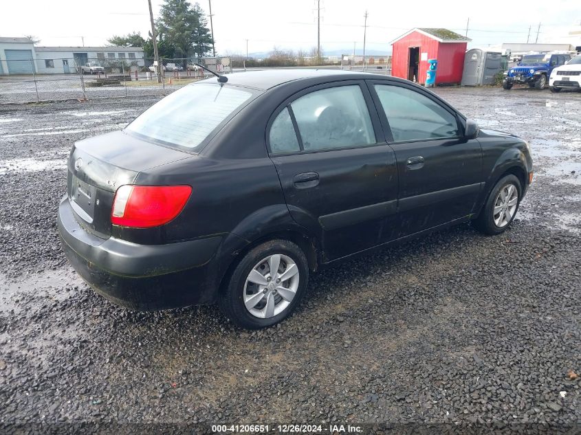 2008 Kia Rio Lx VIN: KNADE123386427193 Lot: 41206651