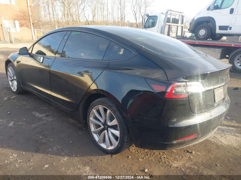 2020 Tesla Model 3 Standard Range Plus Rear-Wheel Drive/Standard Range Rear-Wheel Drive VIN: 5YJ3E1EA2LF599219 Lot: 41206656