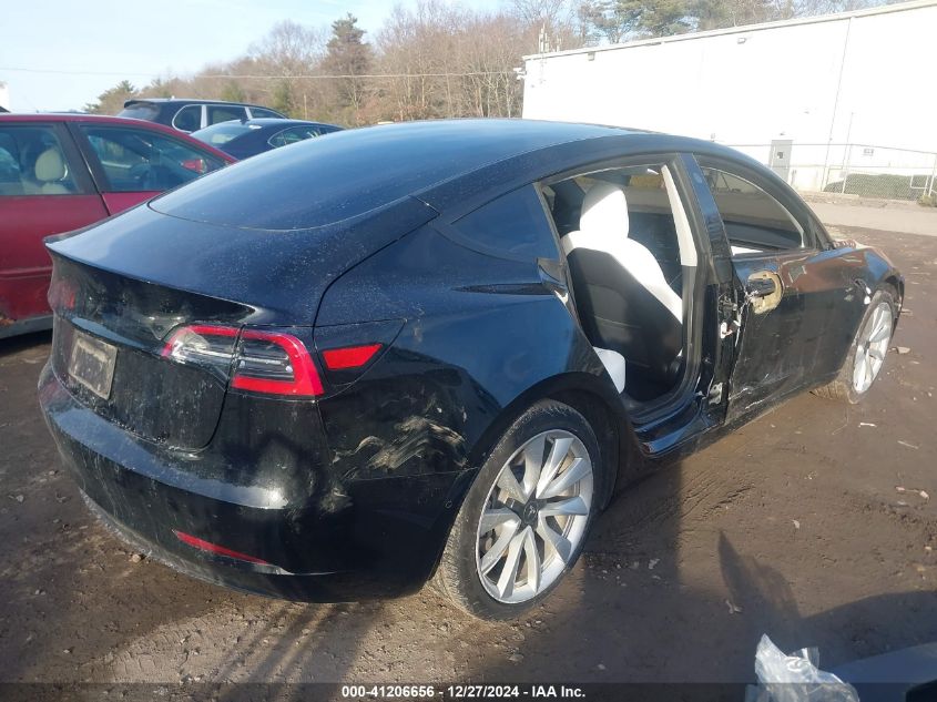 2020 Tesla Model 3 Standard Range Plus Rear-Wheel Drive/Standard Range Rear-Wheel Drive VIN: 5YJ3E1EA2LF599219 Lot: 41206656