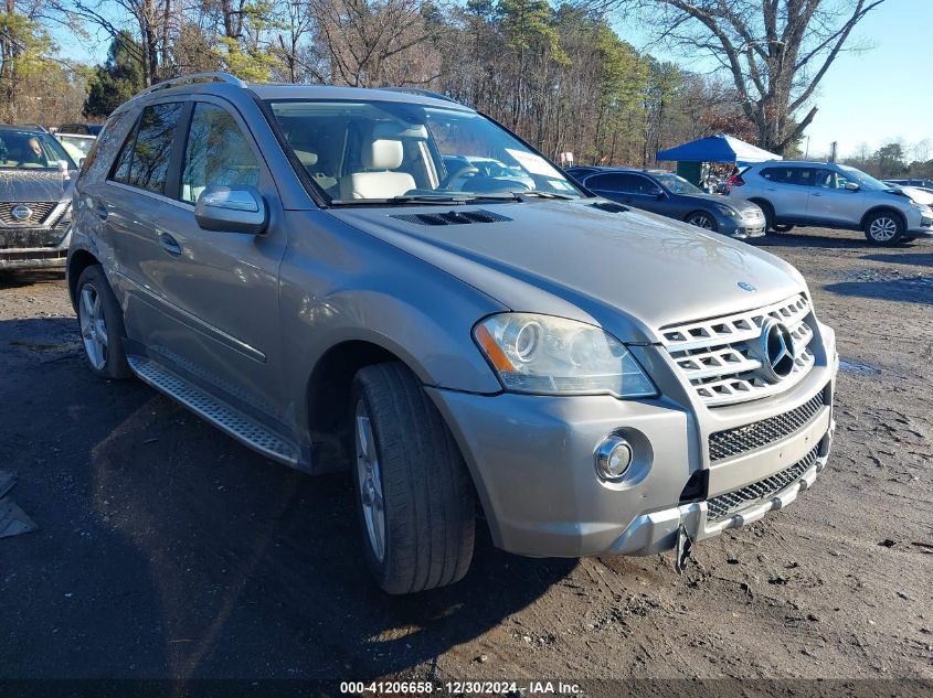 2009 Mercedes-Benz Ml 550 4Matic VIN: 4JGBB72E59A505071 Lot: 41206658