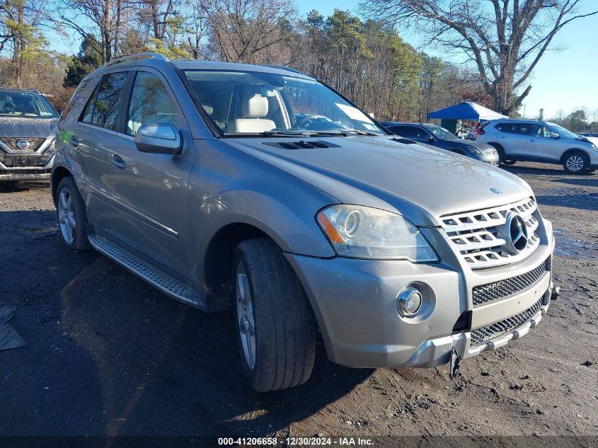 2009 Mercedes-Benz Ml 550 4Matic VIN: 4JGBB72E59A505071 Lot: 41206658