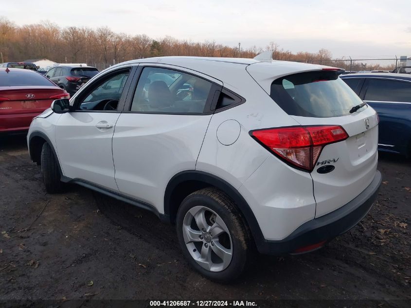 2018 Honda Hr-V Lx VIN: 3CZRU6H38JM724590 Lot: 41206687