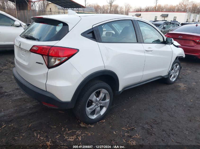 2018 Honda Hr-V Lx VIN: 3CZRU6H38JM724590 Lot: 41206687