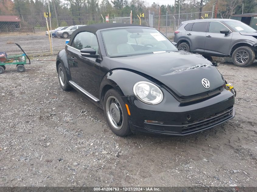 2015 Volkswagen Beetle 1.8T Classic VIN: 3VW517AT2FM823620 Lot: 41206763