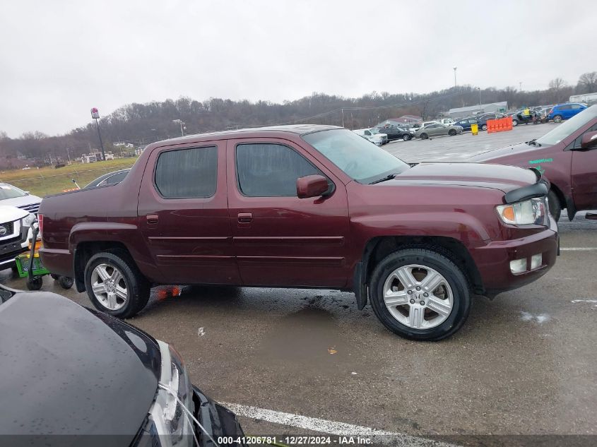 2009 Honda Ridgeline Rtl VIN: 5FPYK16529B100032 Lot: 41206781