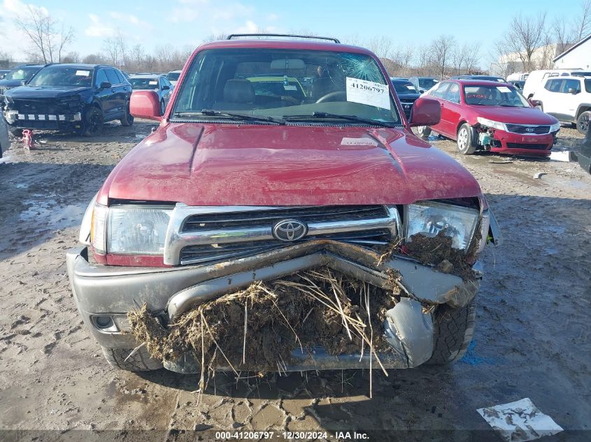 2000 Toyota 4Runner Limited V6 VIN: JT3HN87R5Y0297144 Lot: 41206797