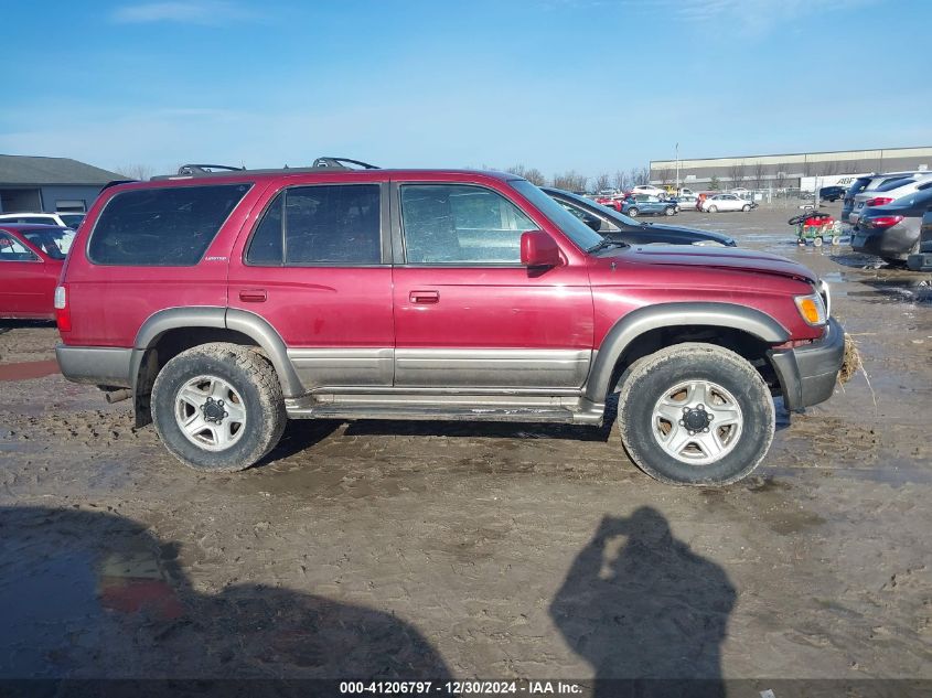 2000 Toyota 4Runner Limited V6 VIN: JT3HN87R5Y0297144 Lot: 41206797