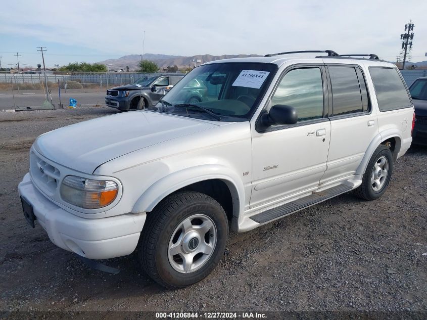 2000 Ford Explorer Limited VIN: 1FMDU85P5YZB41689 Lot: 41206844