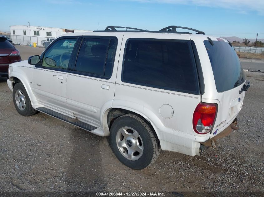 2000 Ford Explorer Limited VIN: 1FMDU85P5YZB41689 Lot: 41206844