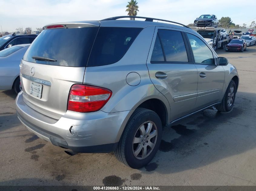 2006 Mercedes-Benz Ml 350 4Matic VIN: 4JGBB86E46A049365 Lot: 41206863