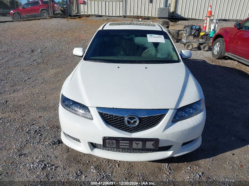 2003 Mazda 6 S VIN: 1YVFP80D035M31236 Lot: 41206891