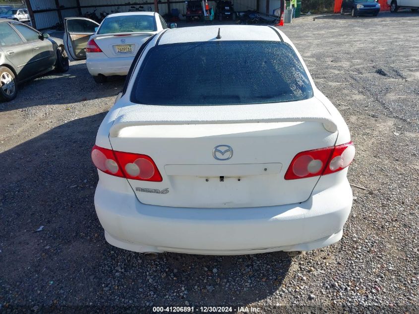 2003 Mazda 6 S VIN: 1YVFP80D035M31236 Lot: 41206891