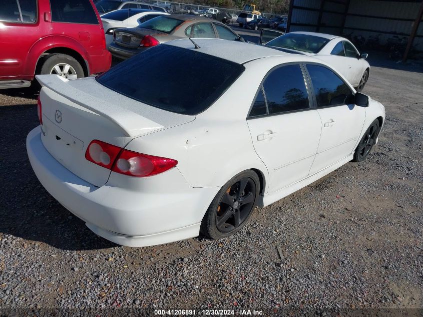 2003 Mazda 6 S VIN: 1YVFP80D035M31236 Lot: 41206891