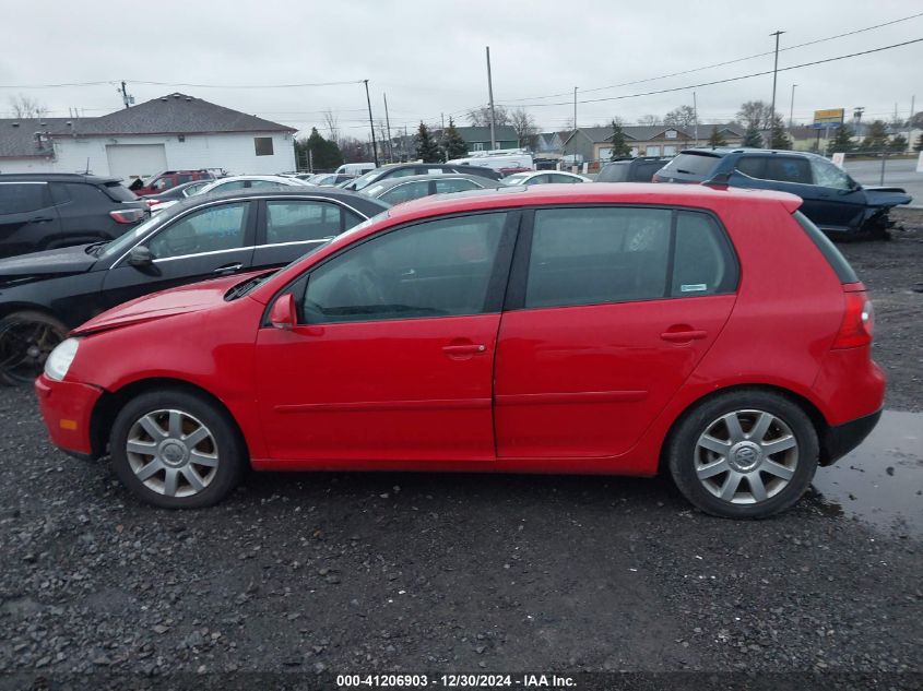 2009 Volkswagen Rabbit VIN: WVWDB71K99W107000 Lot: 41206903