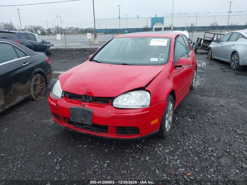 2009 Volkswagen Rabbit VIN: WVWDB71K99W107000 Lot: 41206903