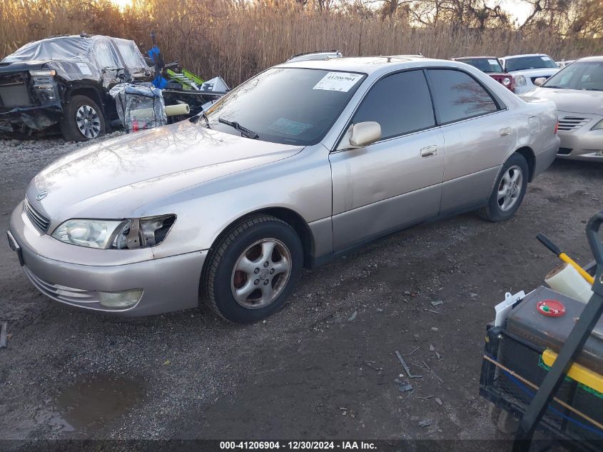 1998 Lexus Es 300 VIN: JT8BF28G2W5013654 Lot: 41206904