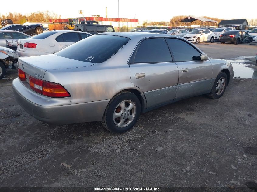 1998 Lexus Es 300 VIN: JT8BF28G2W5013654 Lot: 41206904