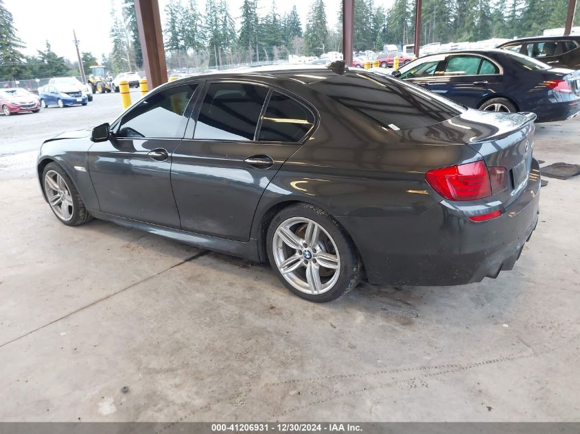 2013 BMW 535I VIN: WBAFR7C50DC826722 Lot: 41206931