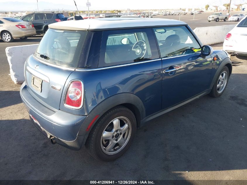 2011 Mini Cooper VIN: WMWSU3C54BT251365 Lot: 41206941