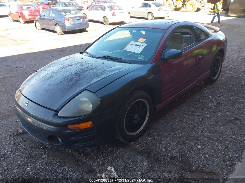 2000 Mitsubishi Eclipse Gt VIN: 4A3AC84L7YE175971 Lot: 41206957