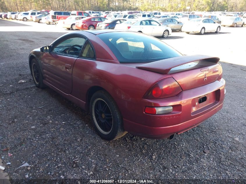 2000 Mitsubishi Eclipse Gt VIN: 4A3AC84L7YE175971 Lot: 41206957