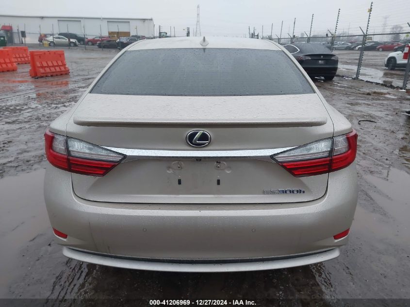 2017 Lexus Es 300H VIN: JTHBW1GG7H2135538 Lot: 41206969