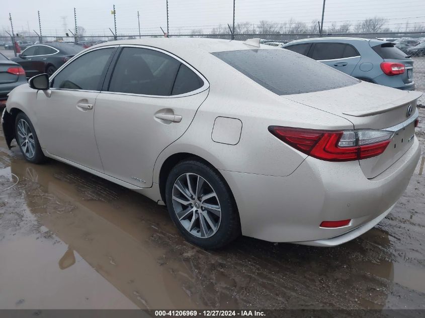 2017 Lexus Es 300H VIN: JTHBW1GG7H2135538 Lot: 41206969