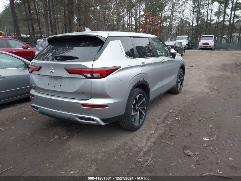 2022 Mitsubishi Outlander Black Edition 2Wd/Se 2.5 2Wd/Se Launch Edition 2Wd VIN: JA4J3UA81NZ025347 Lot: 41207001