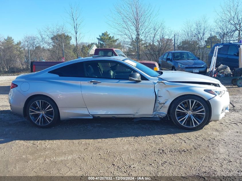 2018 Infiniti Q60 3.0T Luxe VIN: JN1EV7EK0JM342586 Lot: 41207032